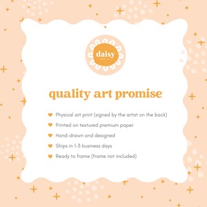 Maanfasenprint met inspirerend citaat: aquarel hemelse muur, grappige boho-slaapkamerillustratie afbeelding 10