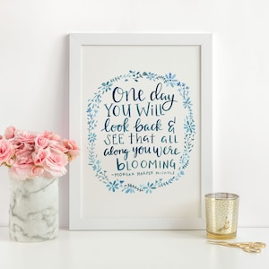 Morgan Harper Nichols Zitat, Minimalistisches Positives Zitat, Inspirierendes Zitat, Handgeschriebenes Aquarell, MHN Zitat, Wand Kunstdruck, Home Decor