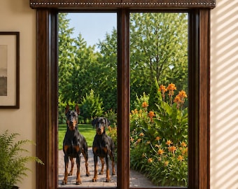 Cenefa para ventana, cenefa de vinilo con estampado de cocodrilo, tratamiento de ventana con tachuelas, cenefa de 38 cm de altura.