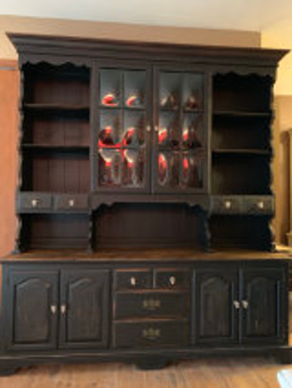 Ethan allen on sale buffet hutch