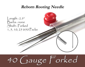 reborn doll hair rooting tool kit