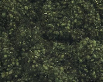 Wool Nepps - Hand Dyed - Fiber Effect - Spinning - Felting - Nuno - Wet Felting - Texture Fiber - Avocado - 1 ounce