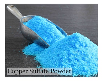Copper Sulfate Powder - 8 Ounces - Mordant - Natural Dye