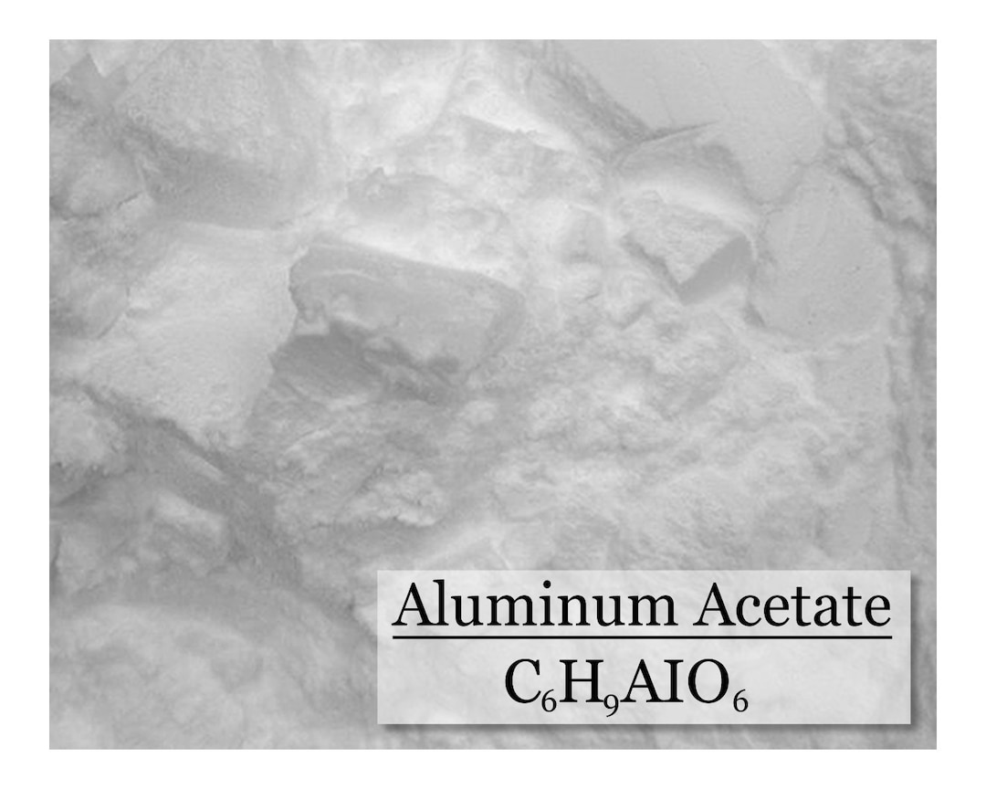 Aluminum Acetate Alum Acetate Mordant Natural Dying 1, 2 and 4 Ounce
