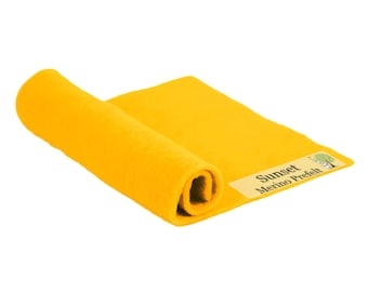 Sunset Prefelt made of 100% merino wool that's great for needle felting and wet felting. Available in multiple sizes and colors