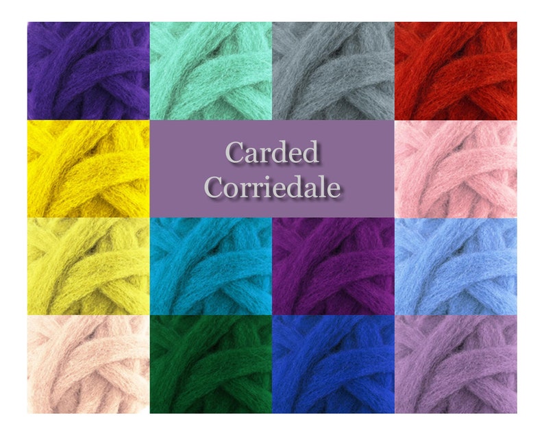 Sliver R Begonia - Corriedale Wool Sliver - Needle Felting - Spinning - Wet ...