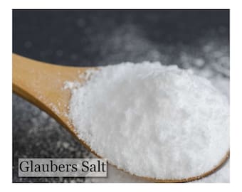 Glauber's Salt - 8oz - Sodium Sulfate - Leveling Agent - Natural Dye