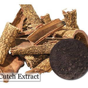 Cutch Extract - Natural Dye - 8 oz