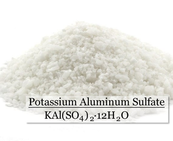 Vrouw morgen september Beitsen kalium-aluminium-sulfaat kalium-aluin potas | Etsy Nederland