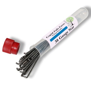 38 Gauge star felting needles great for quick felting, sculpting and detail work -  Choose  from 1, 5, 10, 25 or 50 needle packs.
