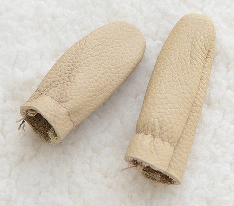 Needle Felting Finger Protectors Finger Guards Leather One Etsy