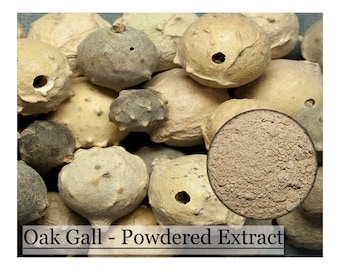Oak Gall - Tannin Mordant - Natural Dye - Oakgall - Gallnut - Extract - 2 Ounce