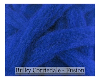 Fusion - Corriedale Wool Sliver -  Needle Felting - Spinning - Wet Felting - Nuno Felting - Wet Felting
