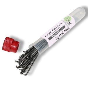 Spiral Mix felting needles. Includes 36g, 38g, and 40g spiral needles. 96 Needle bulk wholesale pack
