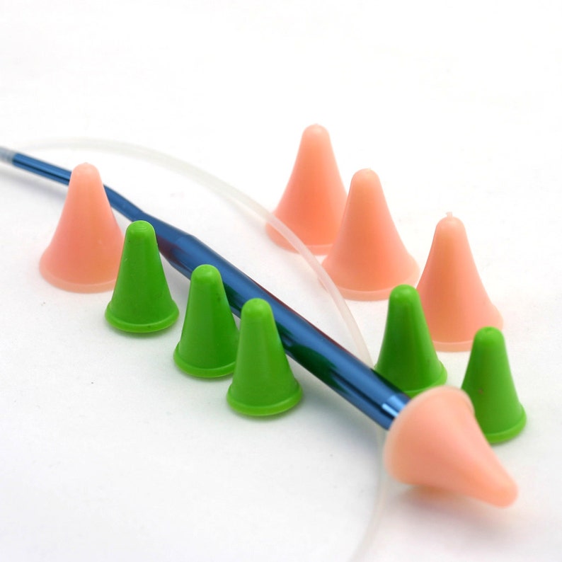 10 Knitting Needle Point Protectors2 sizesStitch Etsy