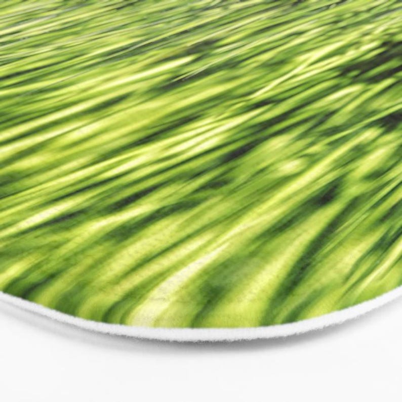 Kitchen Mat Lawn Grass Photo Printed Bath Mat Bath Mat Functional Art Gift Under 50 Memory Foam Bath Mat Green Grass Print