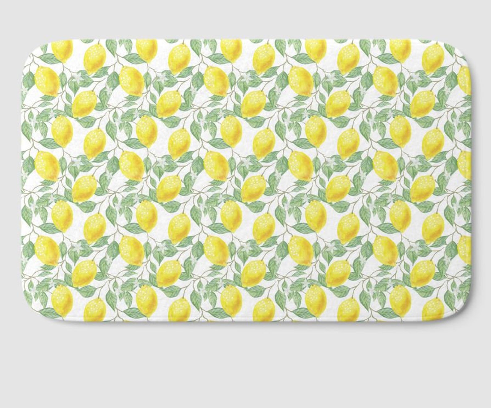 Fröhliche Zitrone Muster Duschvorhang Gelb Grün weiß | Etsy