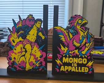 Dungeon Crawler Carl Bookends Lightweight  | 3D Printed DCC Character Collection (Choose Theme)