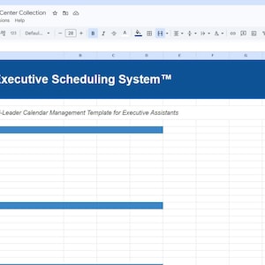 Business Scheduling System | Google Sheets Assistent Vorlage (Digitaler Download)