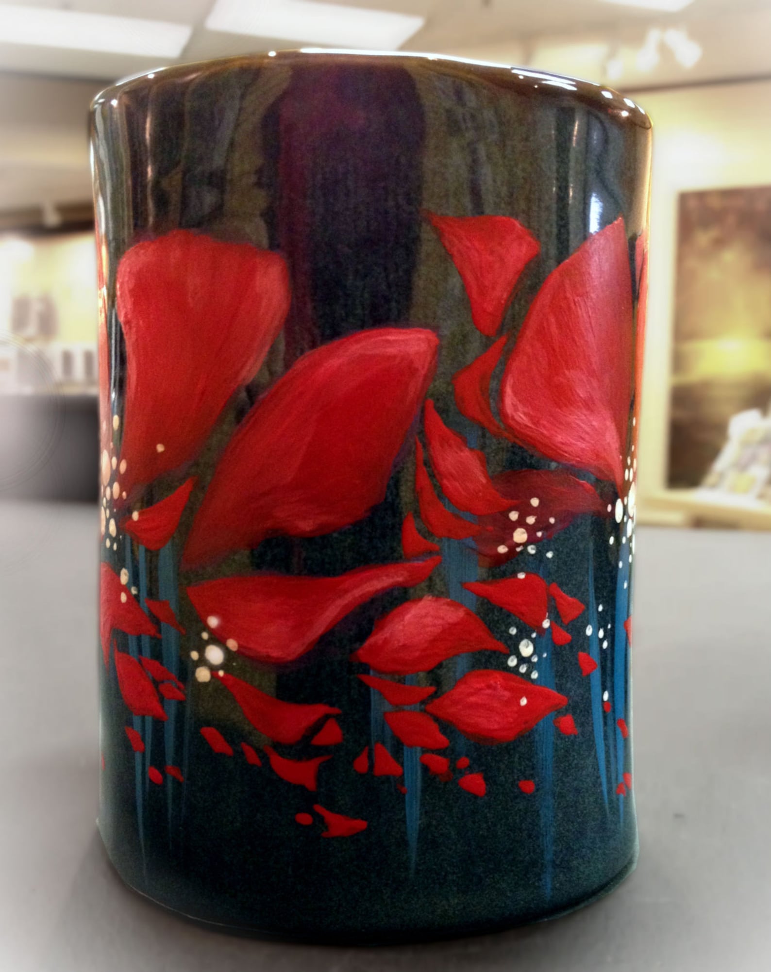 Custom Hand Painted Ceramic Mugs 2 Etsy