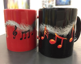 Music Mugs (Set of 2)