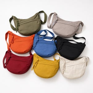 Women’s Nylon Shoulder Bag Casual Crossbody Hobo Bag Adjustable Strap Travel Handbag