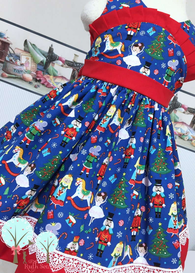 Recital Christmas Party Dress Children Size Clara Celebration Sugar Plum Fairy The Nutcracker Christmas Dress Ballet Dress