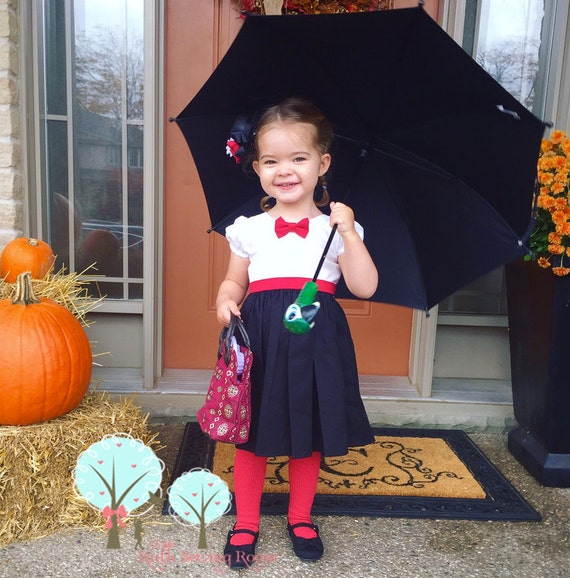 Mary Poppins Inspired CostumeChilds Halloween Costume-Dance | Etsy