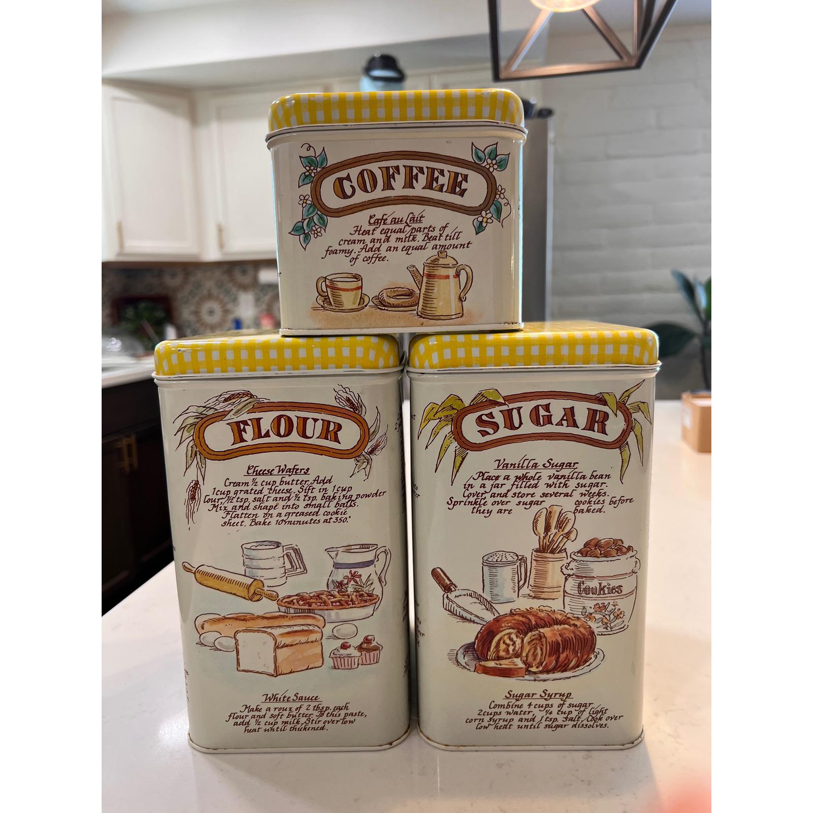 Vintage Cheinco Canisters - Etsy