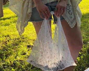 Joanne Knot Tote Bag - Made from Secondhand Materials