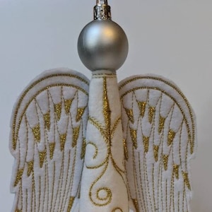 Large Freestanding Angel Decoration/Ornament with Flameless Tea Light