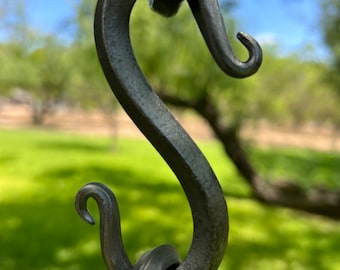 Hand Forged 4" S Hook