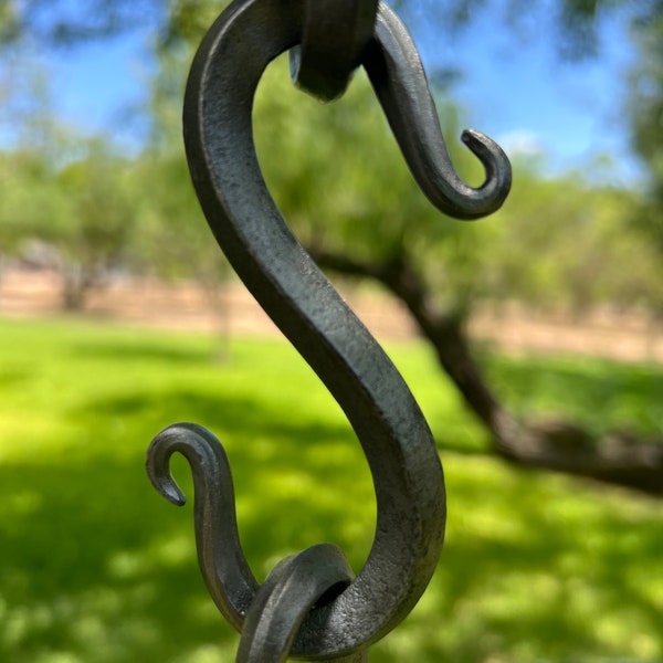 Hand Forged 4" S Hook