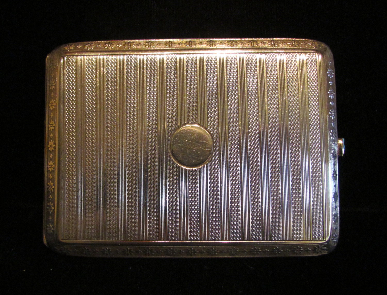 Antique Silver Cigarette Case Cigarette Box 900 Sterling - Etsy