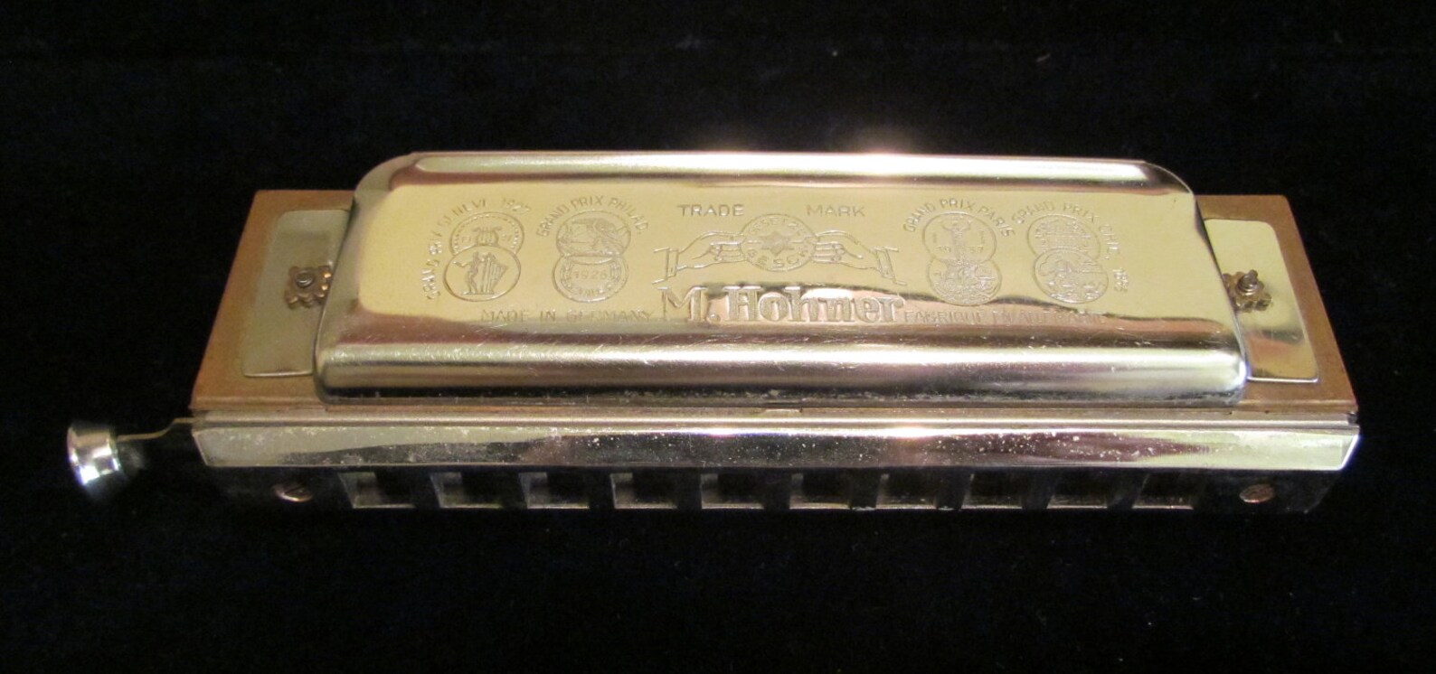 Vintage Hohner Chromonica Chromatic Harmonica Model 260 Key of Etsy