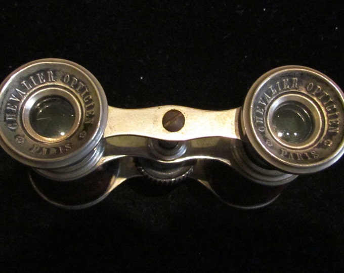 1800s Chevalier Opticien Paris Opera Glasses Binoculars Clear and Clean