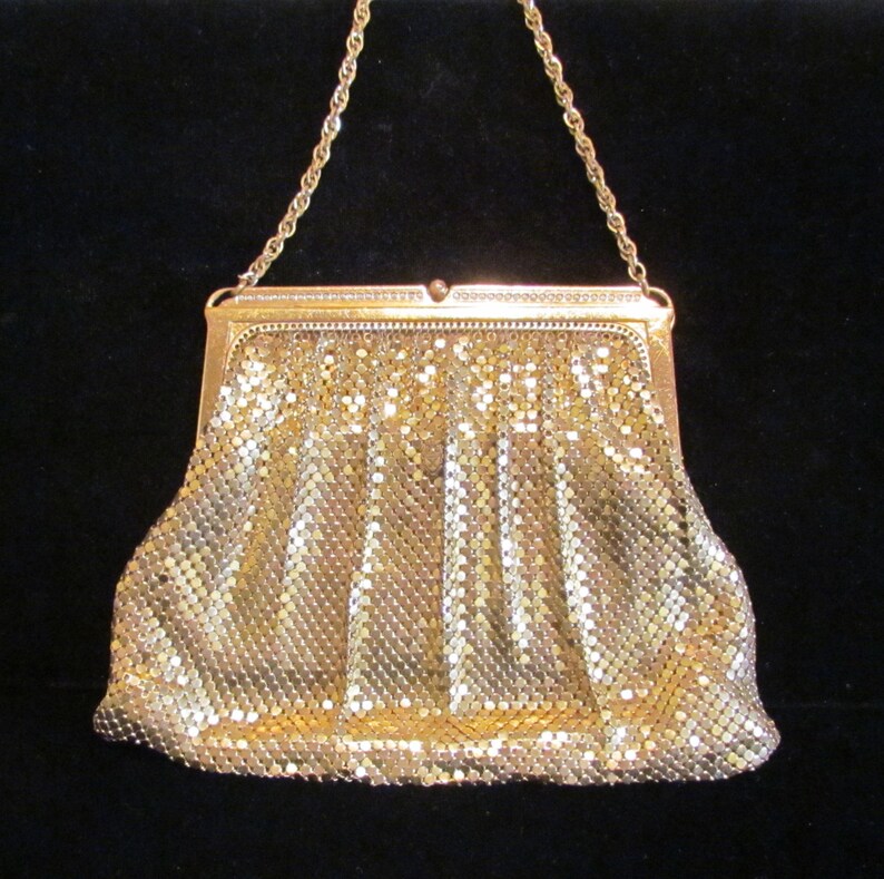 1930s Gold Mesh Purse Whiting and Davis Formal Purse Wedding - Etsy