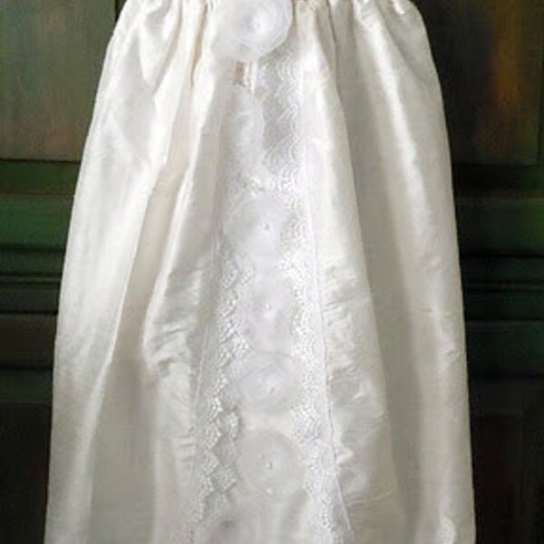 Elegant Baby Girl Christening Baptism Gown