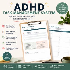 Ultieme dagelijkse takenplanner voor ADHD | Digitaal
