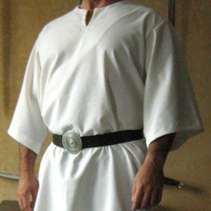 Medieval Celtic Viking Norman Shirt Mid-Arms Sleeves