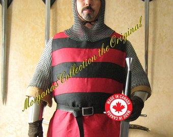Medieval Knight Heraldry SCA Surcoat Tunic Tabard Norman Knight