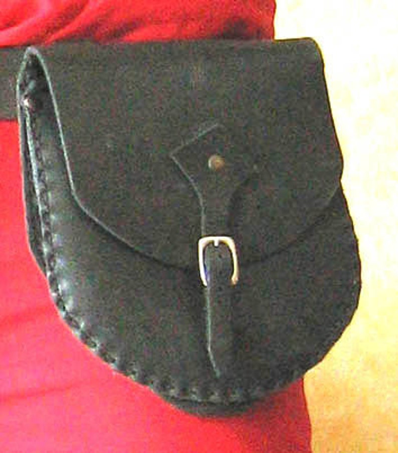 Medieval Viking Celtic Fighter Men-at-Arms Knight Leather Pouch
