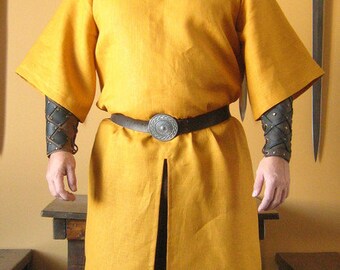 Medieval Celtic Viking Norman Shirt Mid-Arms Sleeves