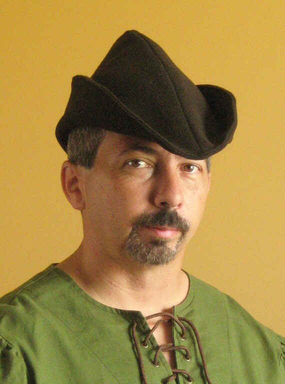 Medieval peasant shop headwear