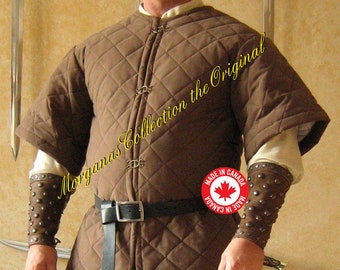 Knight Padded Gambeson Armor Padded Jacket Chainmail Viking Medieval Costume