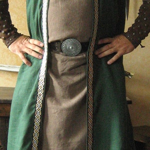Medieval Celtic Lord King Sleeveless Coat Vest Jacket - Etsy
