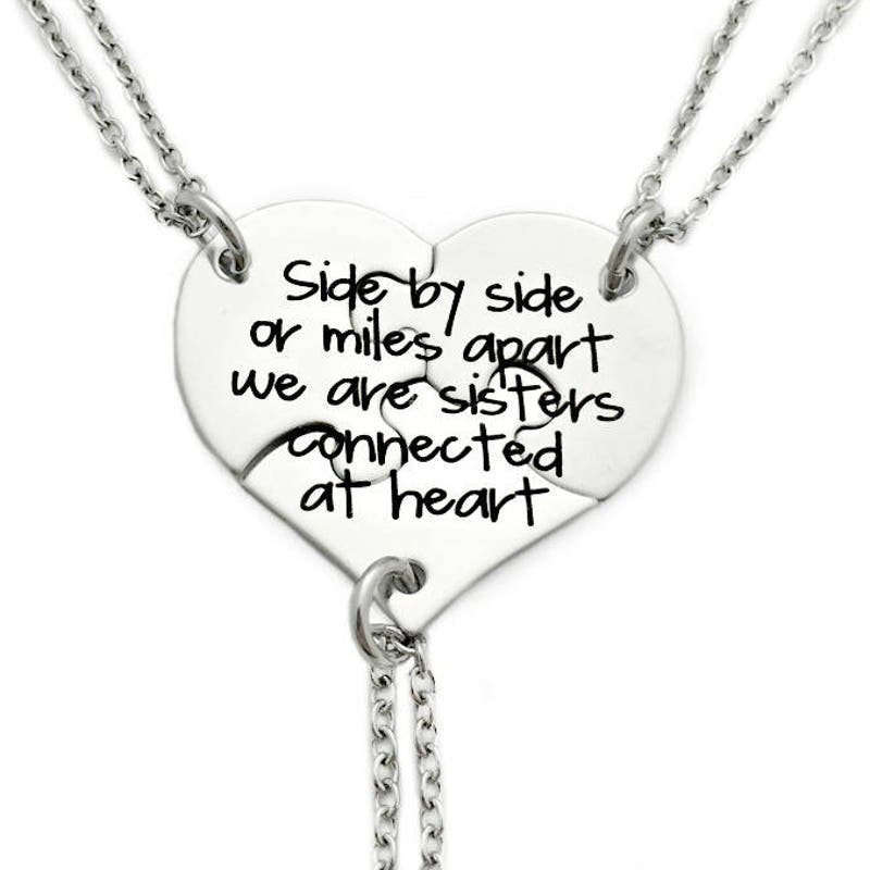 3 Best Friend Necklace - Etsy Three best friend necklaces