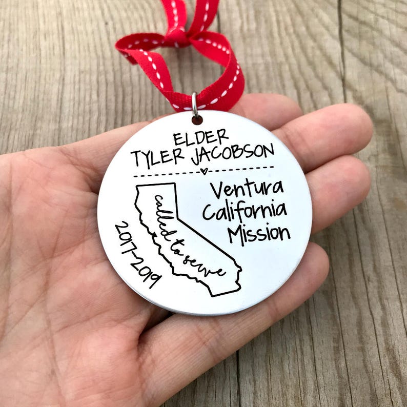 Missionary Christmas Ornament 