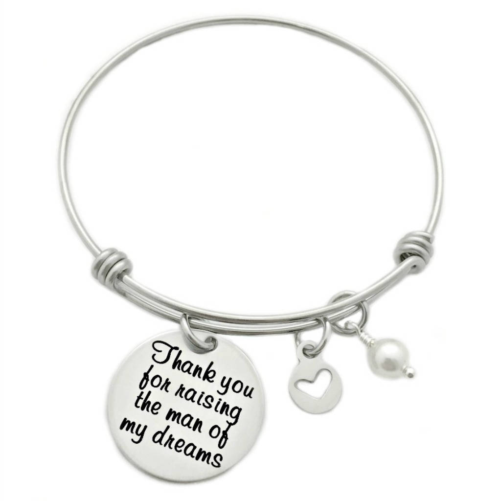 Personalized Thank You for Raising the Man woman of My Dreams