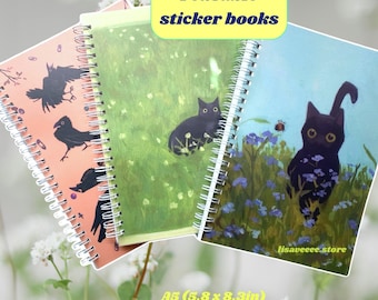 Reusable sticker books | a5 size